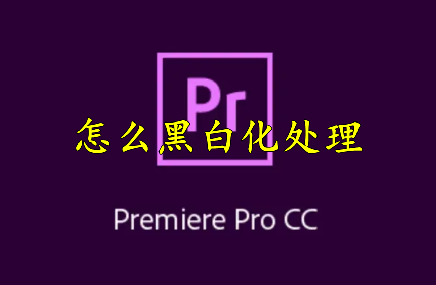 premiere怎么黑白化处理