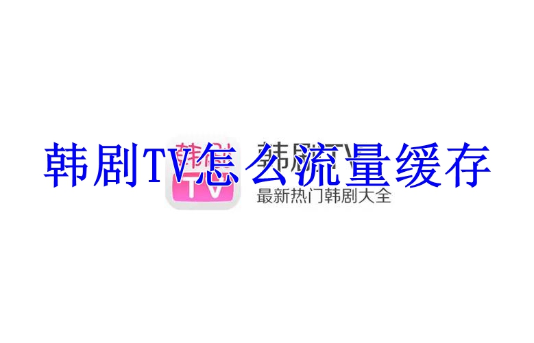 韩剧TV怎么流量缓存