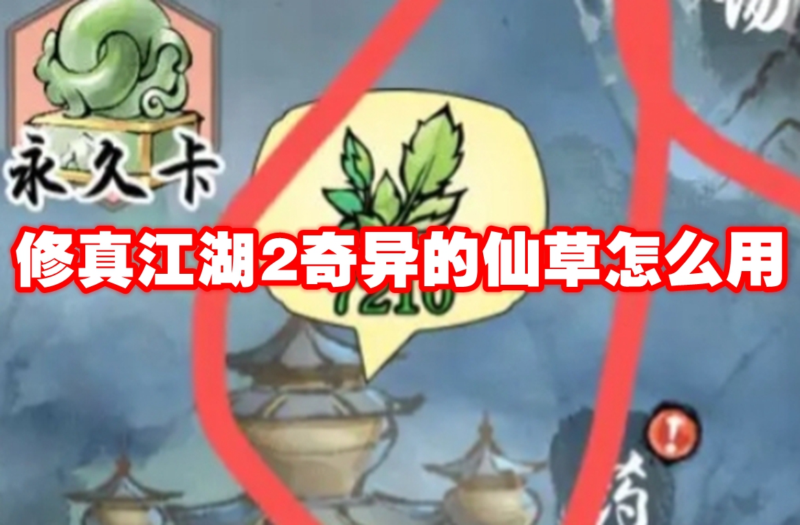 修真江湖2奇异的仙草怎么用