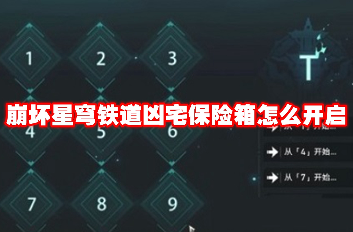 崩坏星穹铁道凶宅保险箱怎么开启