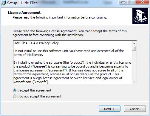 VovSoft Hide Files激活码v7.1