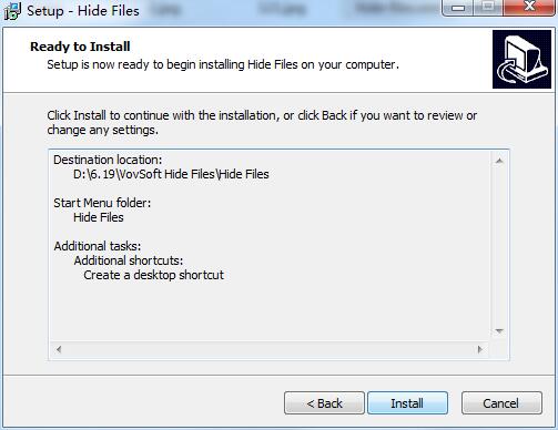 VovSoft Hide Files激活码v7.1