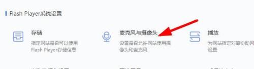 flash怎么设置麦克风