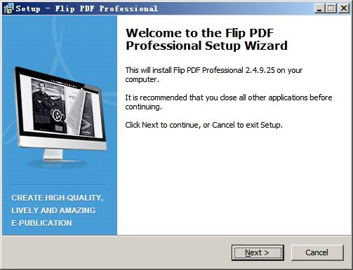 FlipBuilder Flip PDF Professionalv2.4.9.25