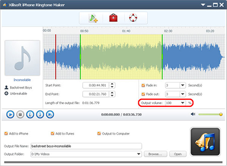xilisoft iphone ringtone maker