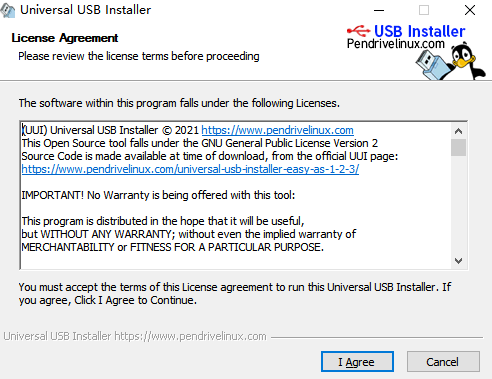 Universal USB Installer v2.0.0.8