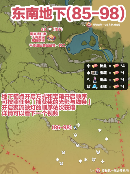 原神3.8新地图琉形蜃境礼券全收集